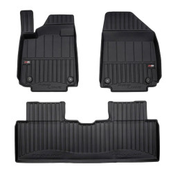 Car floor mats black HYUNDAI IONIQ 6 (2022-...) 3D FROGUM