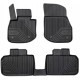 CAR RUBBER FLOOR MATS BLACK BMW iX1 U11 Electric (2022-...) NO.77 FROGUM