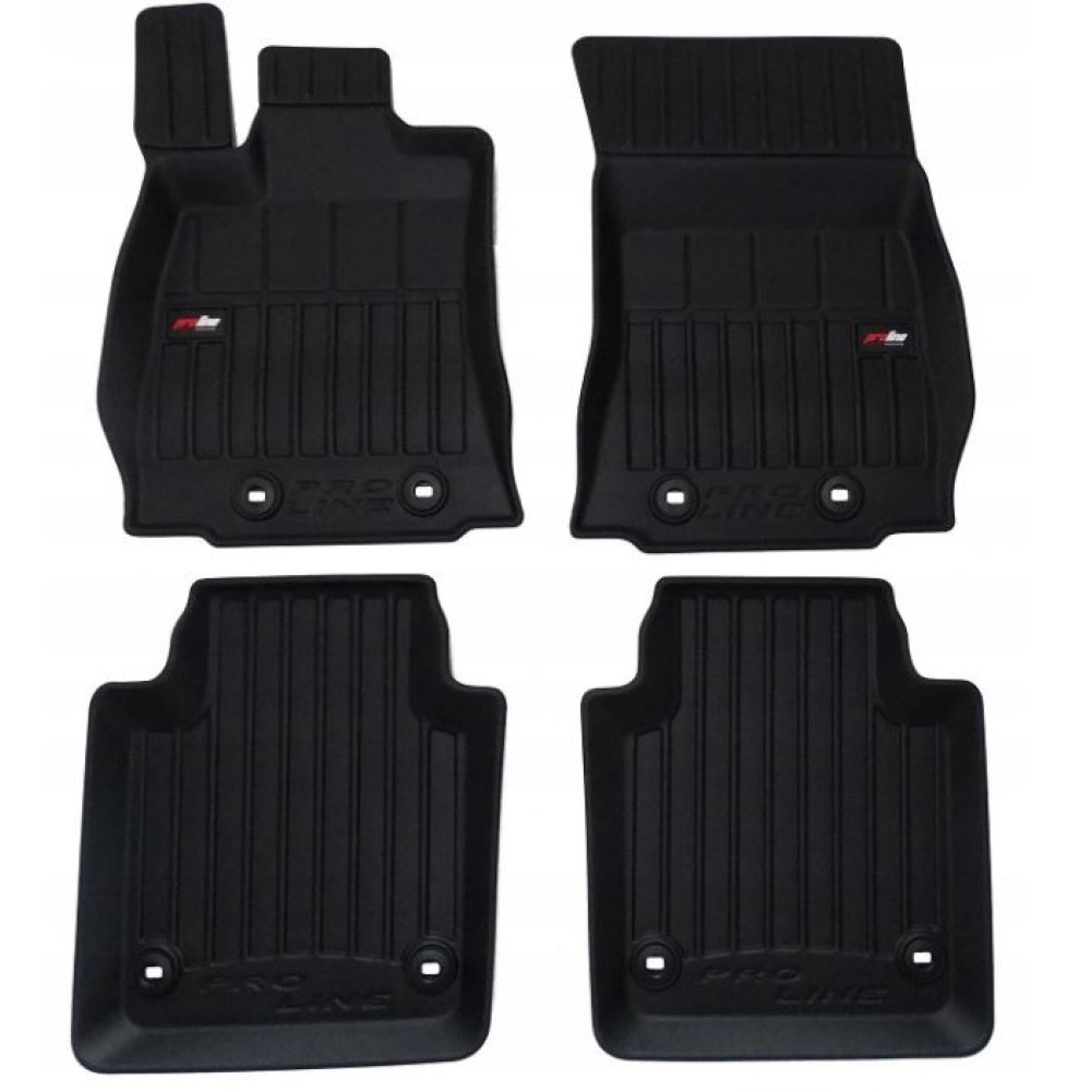 Car rubber floor mats black  JAGUAR XJ LONG (2010-2019) 3D FROGUM