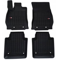 Car rubber floor mats black  JAGUAR XJ LONG (2010-2019) 3D FROGUM