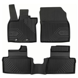 CAR RUBBER FLOOR MATS BLACK LEXUS LBX (2023-...) NO.77 FROGUM