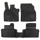 CAR RUBBER FLOOR MATS BLACK LEXUS LBX (2023-...) NO.77 FROGUM