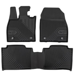 CAR RUBBER FLOOR MATS BLACK LEXUS RZ (2022-...) NO.77 FROGUM