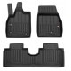 CAR RUBBER FLOOR MATS BLACK FORD MUSTANG MACH-E (2021-...) 3D FROGUM
