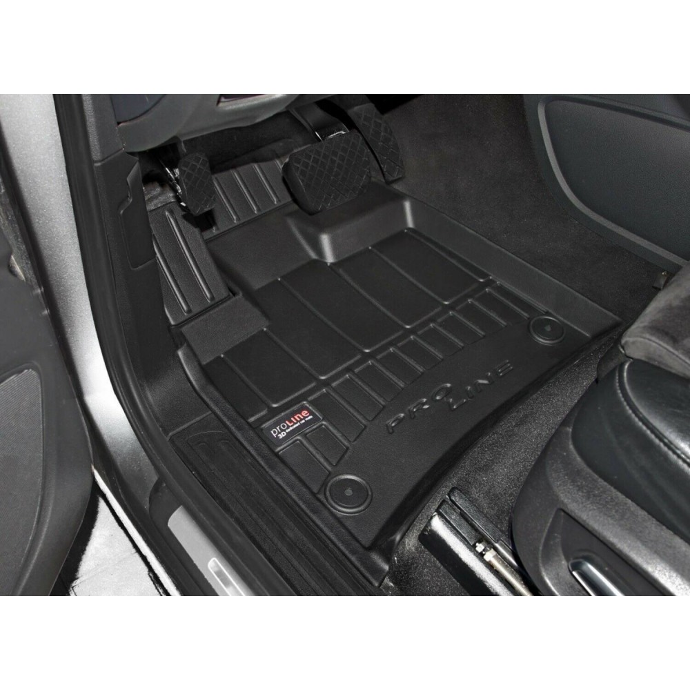 CAR RUBBER FLOOR MATS BLACK BMW 1 Serie E87 (2004-2011)  3D FROGUM