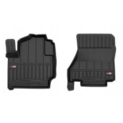CAR RUBBER FLOOR MATS BLACK NISSAN E-NV200 (2014-...) 3D FROGUM