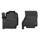 CAR RUBBER FLOOR MATS BLACK NISSAN E-NV200 (2014-...) 3D FROGUM