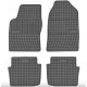 Car rubber floor mats black SAAB 9-5 (1997-2010) NEGRO