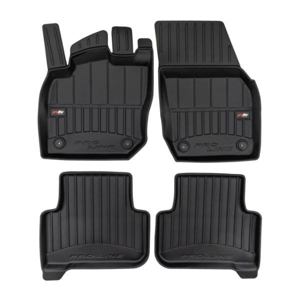 Car floor mats black VW TIGUAN III (2024-...) 3D FROGUM