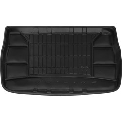 Car rubber trunk mat CHRYSLER GRAND VOYAGER (7s.)(2008-...) FROGUM