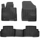 CAR RUBBER FLOOR MATS BLACK HYUNDAI TUCSON (2020-...) NO.77 FROGUM