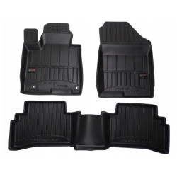 Car rubber floor mats black HYUNDAI TUCSON IV (2021-...) 3D FROGUM