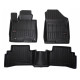 Car rubber floor mats black HYUNDAI TUCSON IV (2021-...) 3D FROGUM