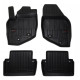 Car rubber floor mats black VOLVO V70/XC70 (2000-2007) 3D FROGUM