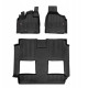 CAR RUBBER FLOOR MATS BLACK CHRYSLER GRAND VOYAGER (2008-…) 3D FROGUM 