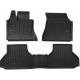 Car rubber floor mats black BMW X5 E70/X6 E71 (2007-2014) 3D FROGUM 