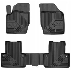 Alfombrillas de goma negras para coche VOLVO XC90 (2002-2014) N.º 77 FROGUM 