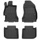 CAR RUBBER FLOOR MATS BLACK SUBARU XV (2011-2017) 3D FROGUM