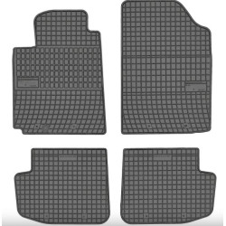 Alfombrillas de goma negras para coche TOYOTA YARIS I (3.ª) (1999-2005) NEGRO