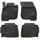 CAR RUBBER FLOOR MATS BLACK FORD MONDEO (2015-...) NO.77 FROGUM