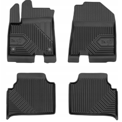ALFOMBRILLAS DE GOMA PARA COCHE NEGRAS KIA E-NIRO (2018-...) N.º 77 FROGUM