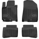 CAR RUBBER FLOOR MATS BLACK HYUNDAI I20 II (2014-2020) NO.77 FROGUM