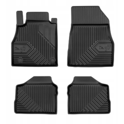 ALFOMBRILLAS DE GOMA NEGRAS PARA COCHE NISSAN MICRA V (2017-...) N.º 77 FROGUM