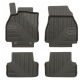 CAR RUBBER FLOOR MATS BLACK RENAULT MEGANE II (2002-2008) NO.77 FROGUM