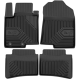 CAR RUBBER FLOOR MATS BLACK HYUNDAI BAYON (2021-...) NO.77 FROGUM