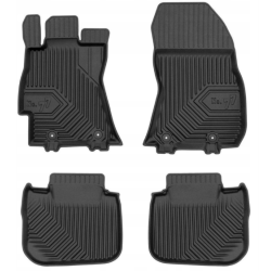 CAR RUBBER FLOOR MATS BLACK SUBARU OUTBACK IV (2009-2014) NO.77 FROGUM