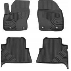 CAR RUBBER FLOOR MATS BLACK FORD KUGA I (2008-2013) NO.77 FROGUM