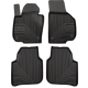 CAR RUBBER FLOOR MATS BLACK SKODA SUPERB II (2008-2015) NO.77 FROGUM