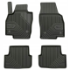 CAR RUBBER FLOOR MATS BLACK SEAT IBIZA V (2017-...) NO.77 FROGUM