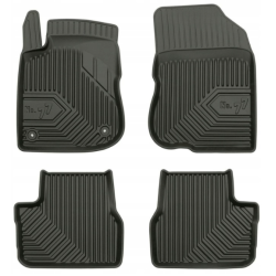 CAR RUBBER FLOOR MATS BLACK PEUGEOT 208/2008 (2012-2019) NO.77 FROGUM