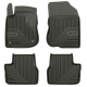 CAR RUBBER FLOOR MATS BLACK PEUGEOT 208/2008 (2012-2019) NO.77 FROGUM