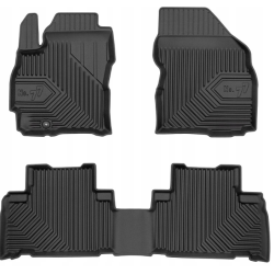 CAR RUBBER FLOOR MATS BLACK MAZDA 5 I (2005-2010) NO.77 FROGUM