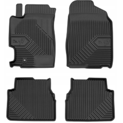 CAR RUBBER FLOOR MATS BLACK MAZDA 6 I (2002-2008) NO.77 FROGUM