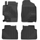 CAR RUBBER FLOOR MATS BLACK MAZDA 6 I (2002-2008) NO.77 FROGUM