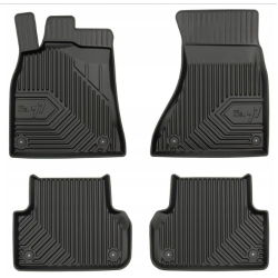 ALFOMBRILLAS DE GOMA NEGRAS PARA COCHE AUDI A5 Sportback (2009-2016) N.º 77 FROGUM