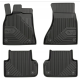 CAR RUBBER FLOOR MATS BLACK AUDI A5 Sportback (2009-2016) NO.77 FROGUM