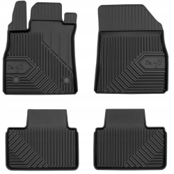 ALFOMBRILLAS DE GOMA NEGRAS PARA COCHE RENAULT TALISMAN (2015-2020) N.º 77 FROGUM