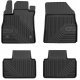 CAR RUBBER FLOOR MATS BLACK RENAULT TALISMAN (2015-2020) NO.77 FROGUM