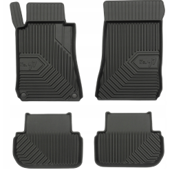 CAR RUBBER FLOOR MATS BLACK MB CLK-class II W209 (2002-2009) NO.77 FROGUM
