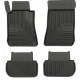 CAR RUBBER FLOOR MATS BLACK MB CLK-class II W209 (2002-2009) NO.77 FROGUM