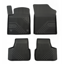 CAR RUBBER FLOOR MATS BLACK SEAT MII (2011-2019) NO.77 FROGUM