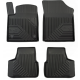 CAR RUBBER FLOOR MATS BLACK VOLKSWAGEN UP! (2011-...) NO.77 FROGUM