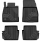 CAR RUBBER FLOOR MATS BLACK FORD PUMA (2019-...) NO.77 FROGUM