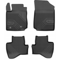 CAR RUBBER FLOOR MATS BLACK TOYOTA AYGO II (2014-...) NO.77 FROGUM