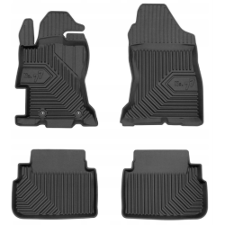 CAR RUBBER FLOOR MATS BLACK SUBARU XV II (2018-...) NO.77 FROGUM