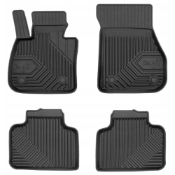 CAR RUBBER FLOOR MATS BLACK MINI COUNTRYMAN II (2017-...) NO.77 FROGUM